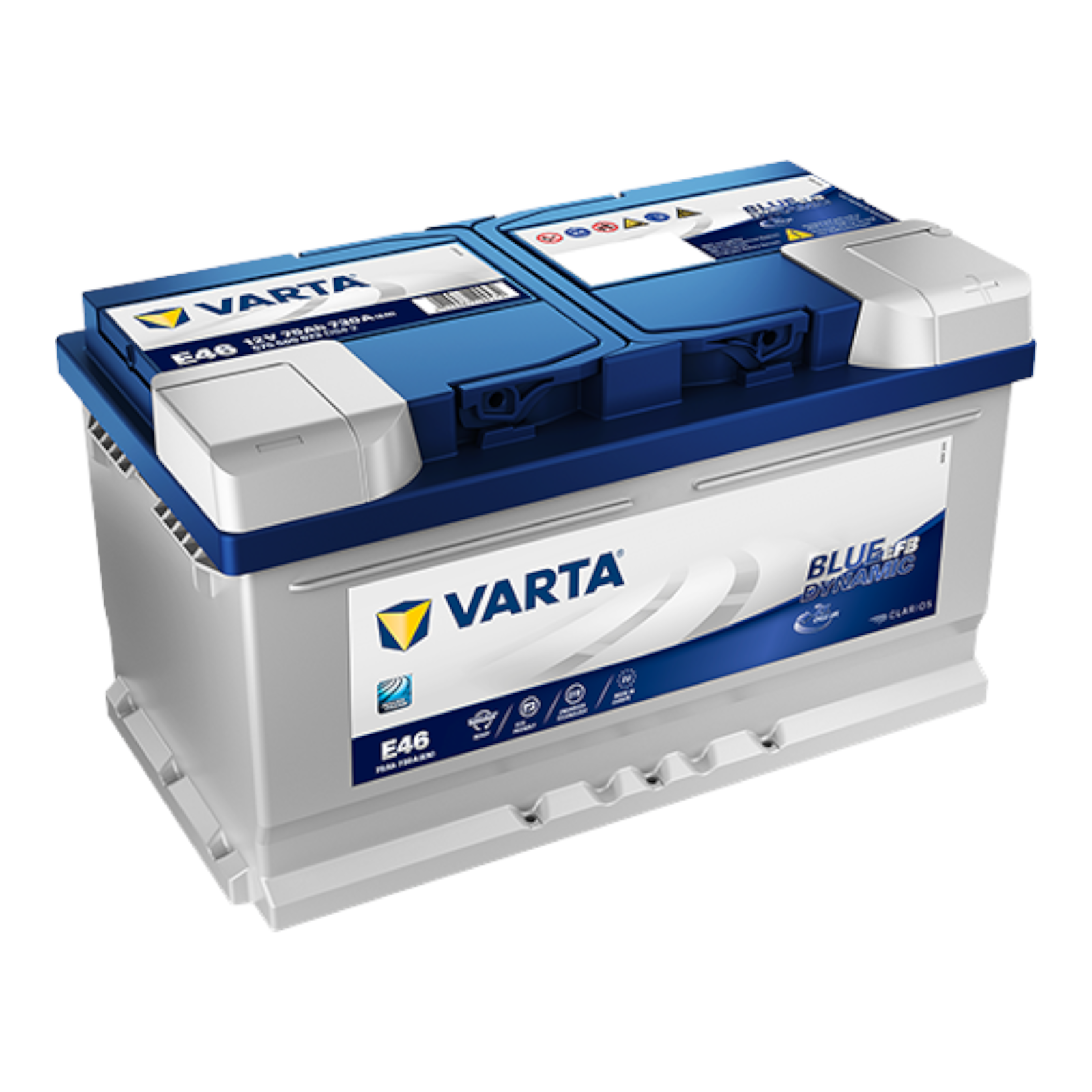 BATTERIA VARTA BLUE DYNAMIC EFB E46 75Ah 730A